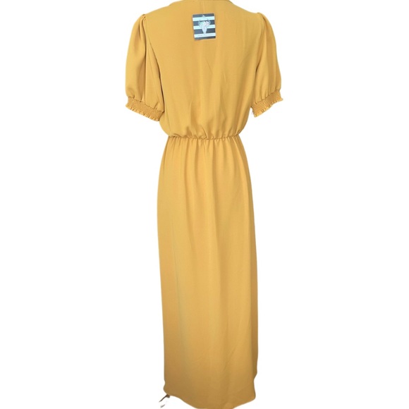 🌻🌻 Everly Mustard Yellow Maxi Dress 🌻🌻 - Picture 3 of 4